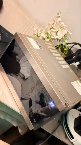 Micro-ondas LG Neochef 42l Prata - espalhado semi novo