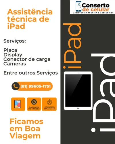 Conserto de iPad