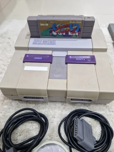 Super Nintendo + jogos