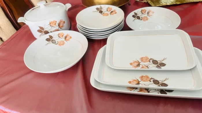 Conjunto em porcelana antiga Germer