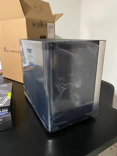 Gabinete Gamer Aquário com 7 Fans RGB
