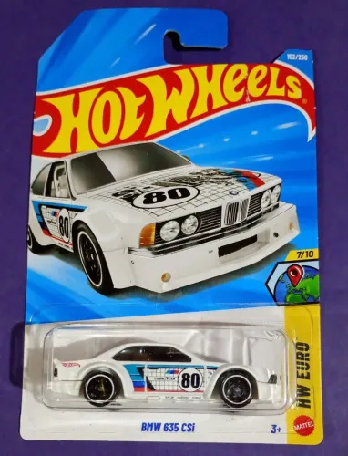 Hot Wheels - BMW 635 CSi (branca)