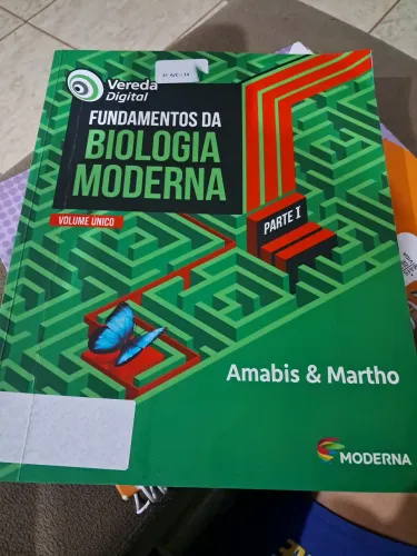 Livro fundamentos da biologia  moderna