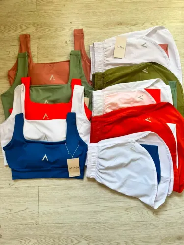 CONJUNTO SHORT DUPLO | ROUPAS FITNESS