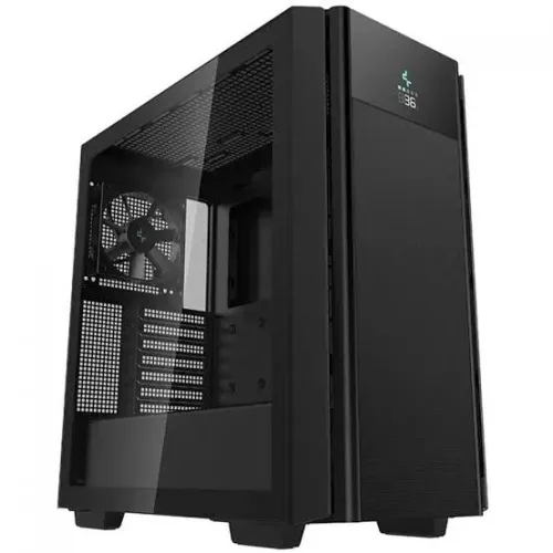 Gabinete DeepCool CH510 Mesh Digital + 9 Fans DeepCool + Hub FH-10 + Cabos Noctua