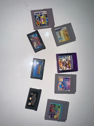 Lote 8 Jogos Game Boy / Color / Advance (Paralelos) - Barato!