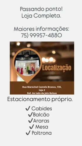 Passo loja completa MEGA OPORTUNIDADE 