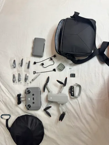 drone dji mini 2 se com controle remoto rc-n1 cor cinza standard