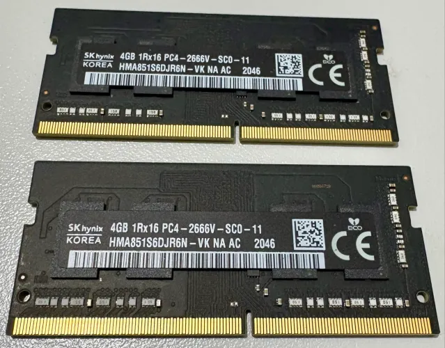 Memória DDR4 2666 8 GB (2x4 GB) Apple iMac