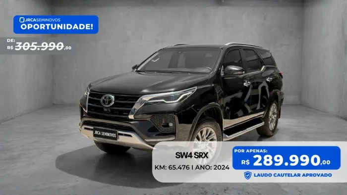 Toyota Hilux SW4 SRX 4X4 2.8 TDI 16V Dies. Aut. 2024