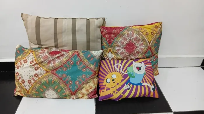 Almofadas Decorativas (Decoração & Cia. + Hora de Aventura) kit com 4<br>