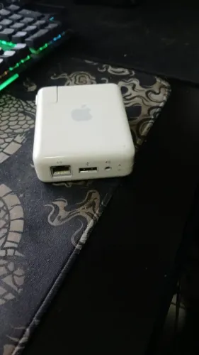 repetidor estação base apple airport express wi-fi modelo a1084 r16