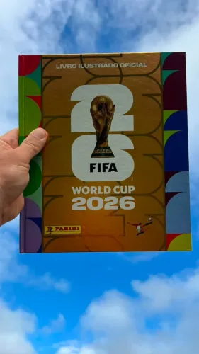 Álbum Capa Dourada Copa 2026 NOVO