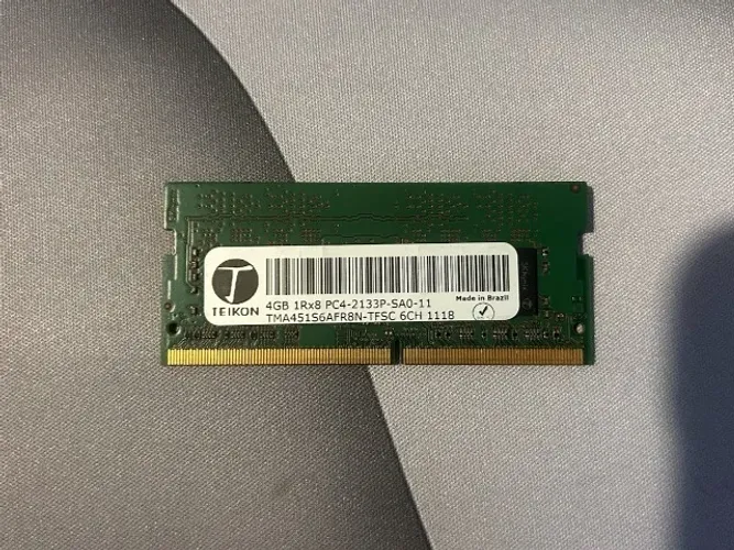 Memória RAM Notebook Teikon 4GB DDR4 2133MHz (Excelente Estado)