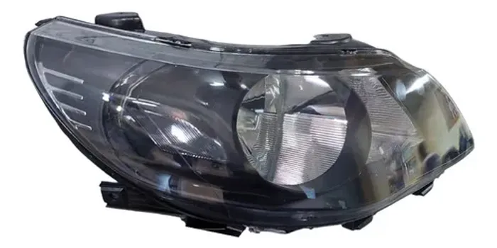 Farol Gol G5 2009 2010 2011 2012 Foco Duplo Máscara Negra Ld Direito/passageiro
