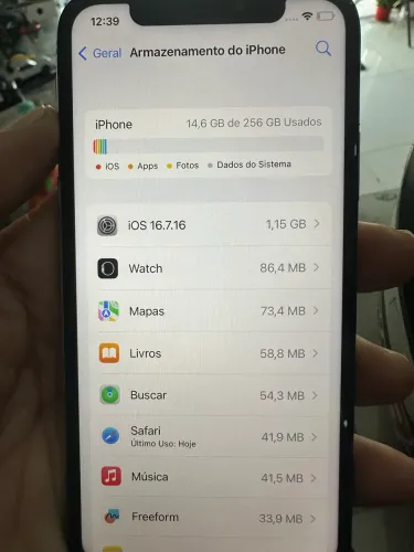 iPhone X 256GB Face ID off