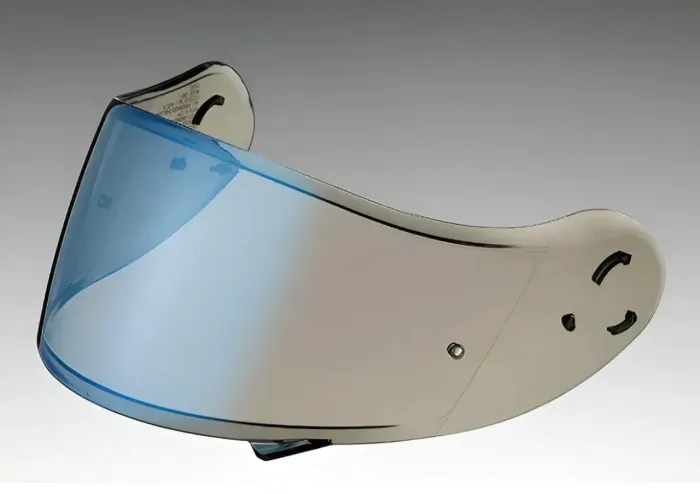 Viseira para Capacete Shoei Neotec 2 Azul Espelhada
