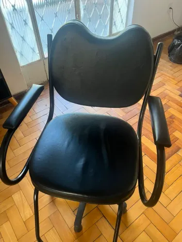 Cadeira de salão com ajuste