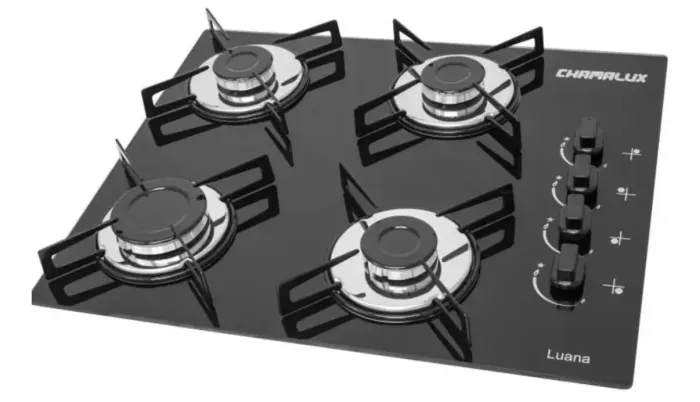 Cooktop seminovo (usado pouquíssimas vezes) 