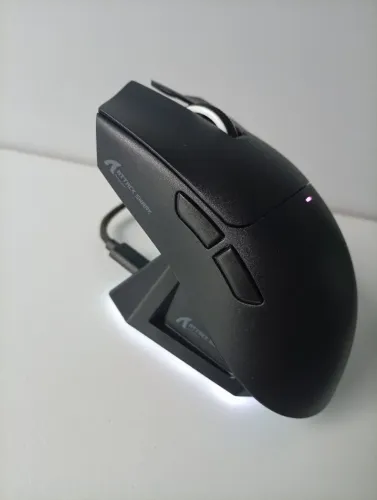 Mouse attack shark x11 preto / novo e lacrado