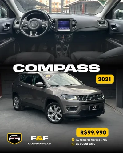 Jeep Compass Longitude 2.0 4X2 Flex 16V Aut. 2021