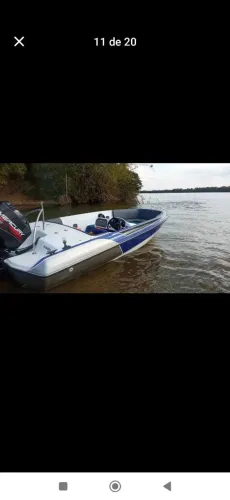 Bass com Mercury 75 HP