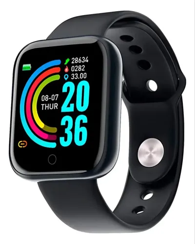 Smartwatch Apoliled D20 Ultra Preto Bluetooth IP68 Saúde e Fitness