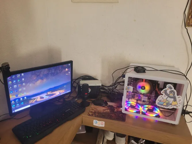 PC GAMER 16GB DE MEMÓRIA MAIS DE 1 TB DE ARMAZENAMENTO.