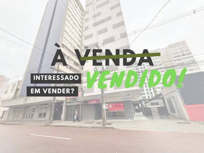 Loja Comercial à Venda na Rua 13 de Maio Centro de Curitiba, 88 m²