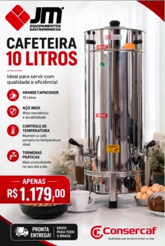 CAFETEIRA 10 LITROS