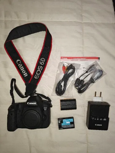 Canon 6D full frame - apenas 22k cliques! (10x sem juros)
