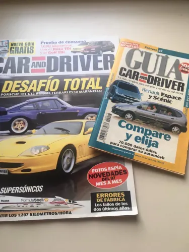 Revista Car And Driver importada 