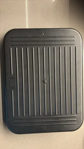Descanso de Pés Ergonômico Multilaser - Preto, Suporta 50kg