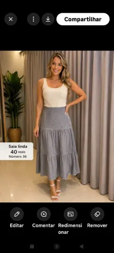Roupas semi novas