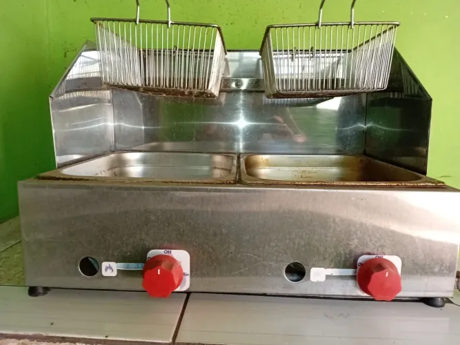 Fritadeira a Gás 2 Cubas