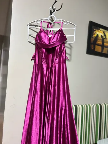 Vestido de Festa rosa