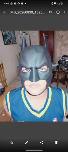 Máscara Batman látex (Cosplay)