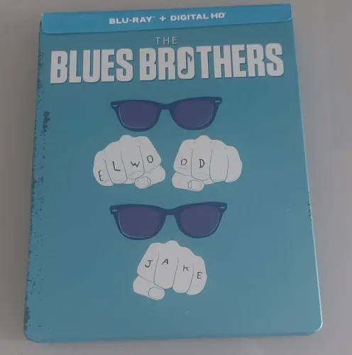 Steelbook Blu Ray - The blues brothers - Os irmãos cara de pau - Sem áudio e legenda ptbr