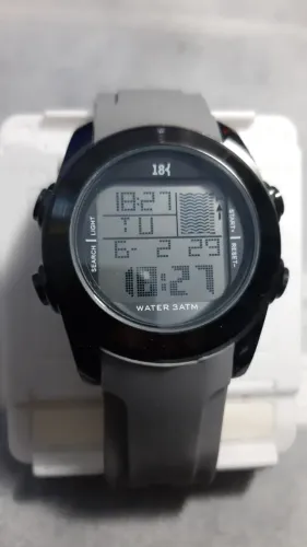 Relógio digital multi funções 18K - NOVO - Estudo proposta