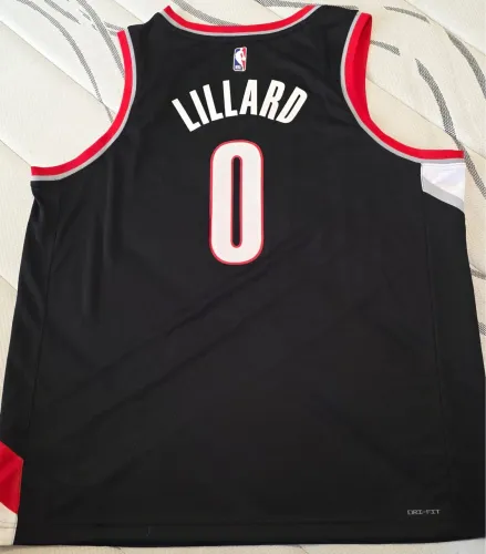 Regata NBA OFICIAL Portland Lillard tamanho 56 