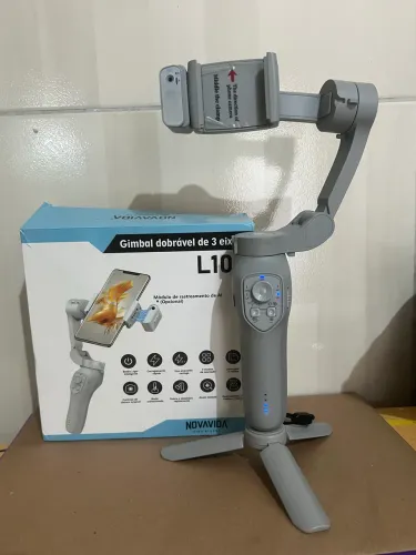 TRIPÉ E ESTABILIZADOR PARA CELULAR