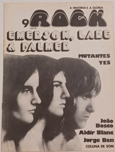 Revista Rock História e a Glória 9 - Emerson, Lake & Palmer