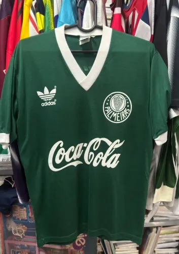 Camisa Palmeiras 1989 oficial usada em jogo