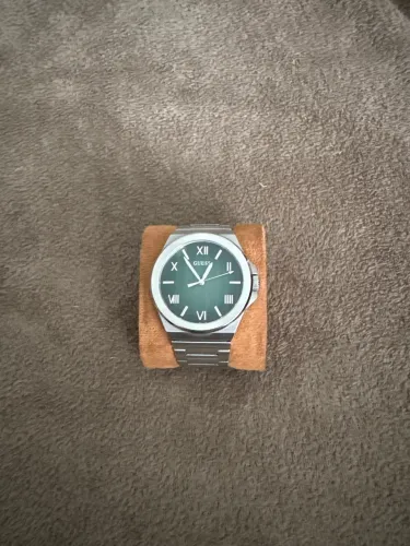 Relógio Masculino Guess Vinyl 3H 44mm - Verde