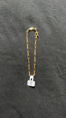 Pulseira de ouro 18k nova 1.6gramas