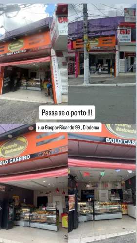 Loja de fabricação de bolo e salgados