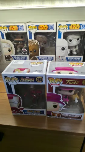 Funko Pop Originais - Vários Personagens (Marvel, Star Wars, Games, Séries)