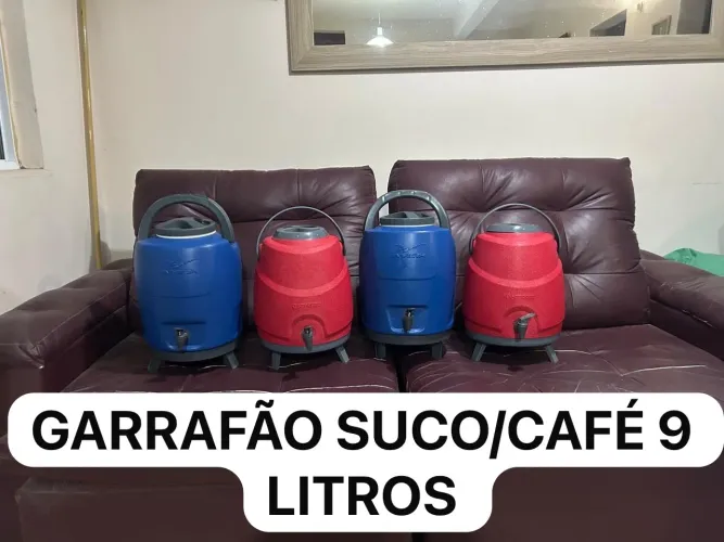 GARRAFÃO SUCO/CAFÉ 9 LITROS