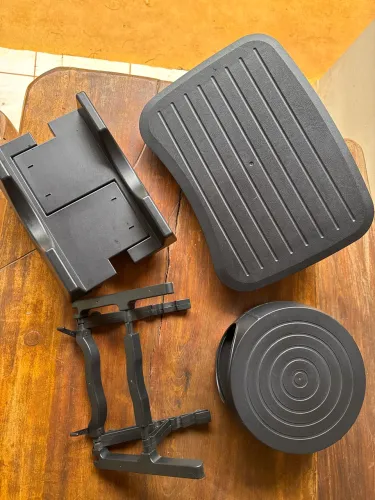 KIT ESCRITÓRIO-base para mor regulável,apoio pés,apoio monitor, apoio cpu