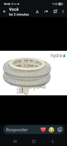 Duas Resistência da Torneira Elétrica Hidráulica Slim 220v 5500w